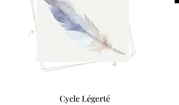 Cycle légèreté